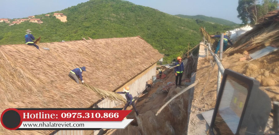 Công Trình Thi Công Nhà Lá khu nghĩ dưỡng resort Nha Trang 7