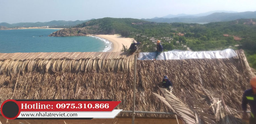 Công Trình Thi Công Nhà Lá khu nghĩ dưỡng resort Nha Trang 8