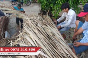 Hướng dẫn lợp mái lá 10