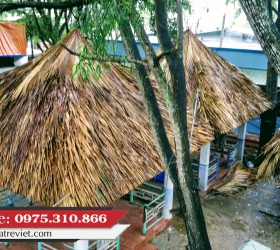 Thi công mái lá tại đà lạt 7