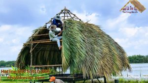 Chi phí xây dựng nhà lá dừa khu resort tại An Giang uy tín 23