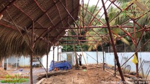 Đơn vị thi công mái lá dừa khu nghĩ dưỡng tại Bạc Liêu giá rẻ 18