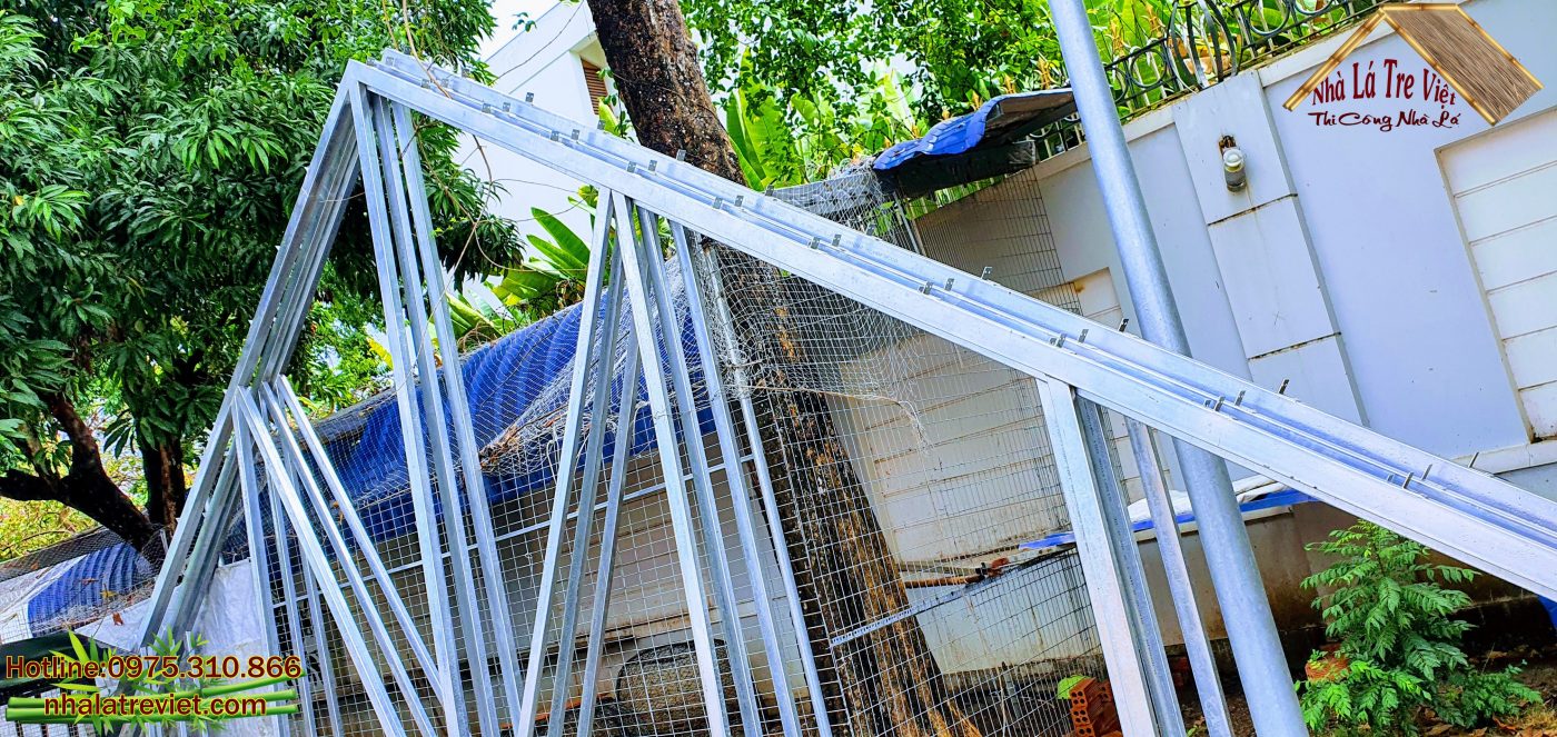 Thi công lợp mái lá dừa Cù Lao Biên Hòa 6 Thi công lợp mái lá dừa Cù Lao Biên Hòa 6