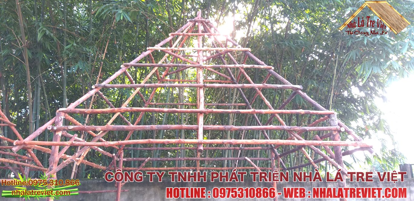 Thi Công Nhà Chòi Lá Sân Vườn Tiền Giang 5 Thi Công Nhà Chòi Lá Sân Vườn Tiền Giang 5