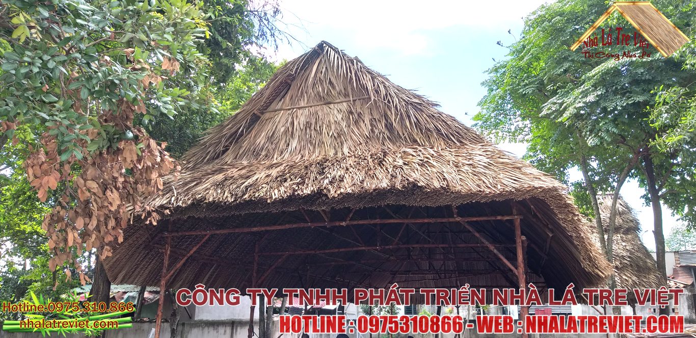 Thi Công Dựng Lợp Nhà Lá Tại Bình Dương 2